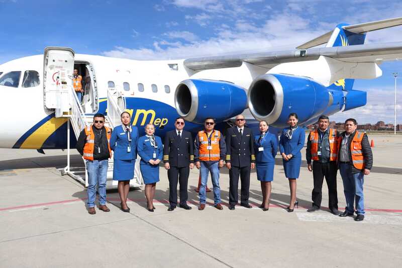 TAMep inicia operaciones el 31 de mayo con cinco vuelos diarios en el eje y Cobija