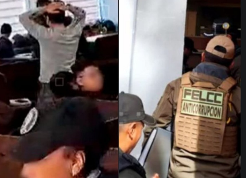 Policía interviene edificio en Santa Cruz y captura a 100 personas implicadas en ciberestafas