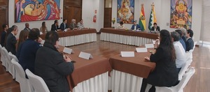 BID da su confianza al desempeño económico boliviano, Arce asegura que el modelo contrarresta la crisis externa y el sabotaje interno