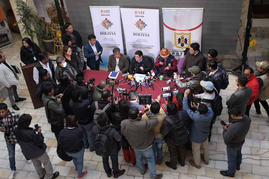 Gobierno pide a la Alcaldía de Potosí facilitar un terreno para acelerar construcción del centro deportivo de alto rendimiento