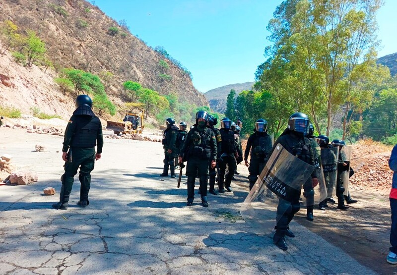 Del Castillo asegura que Morales busca “sembrar” muertos y atribuirle a la Policía, descarta que policías usen armas en desbloqueo