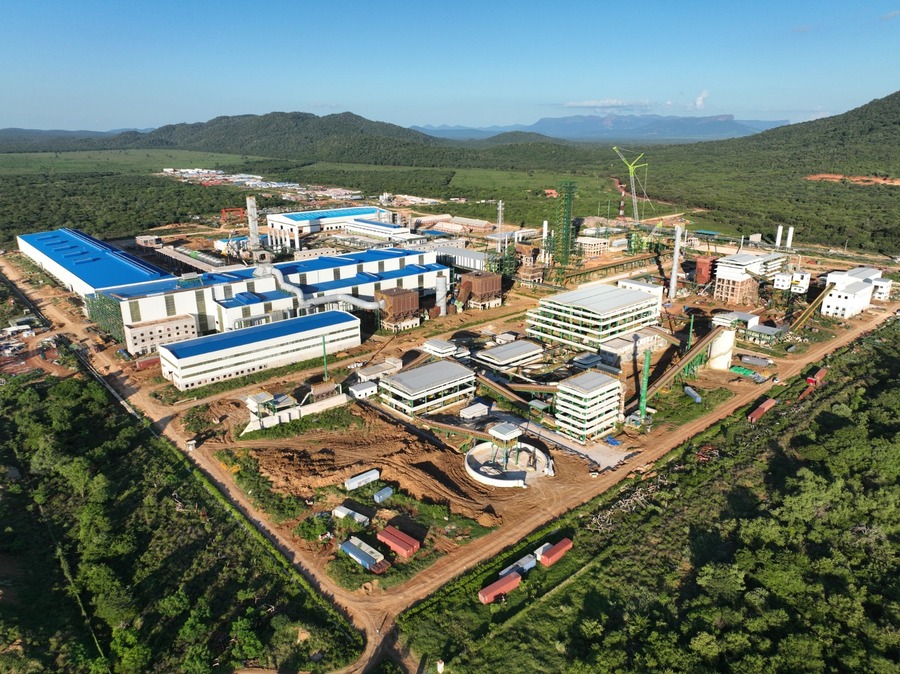 Siderúrgica del Mutún será entregada en diciembre como una obra estrella del Bicentenario 