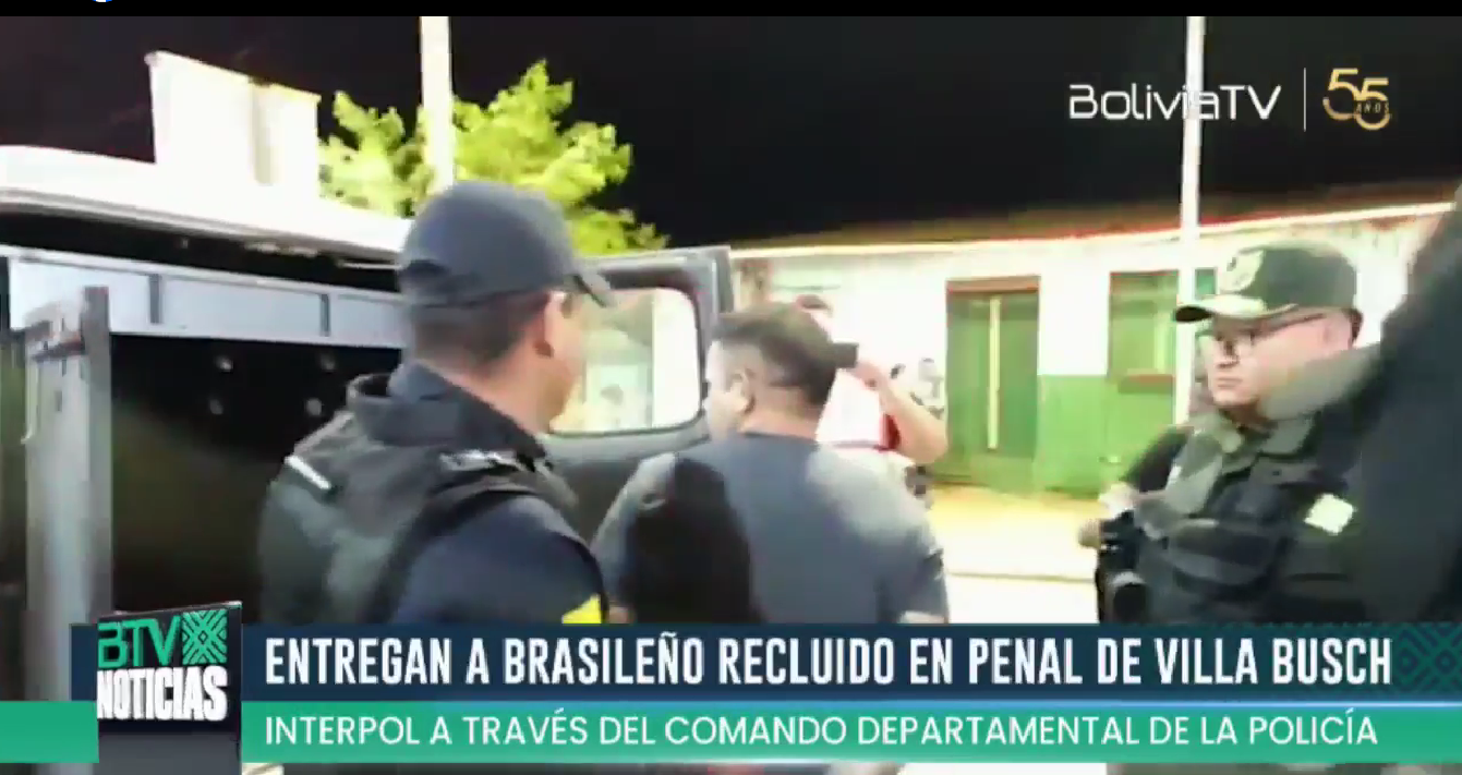 Entregan en frontera a un brasileño que era buscado por la Policía de su país