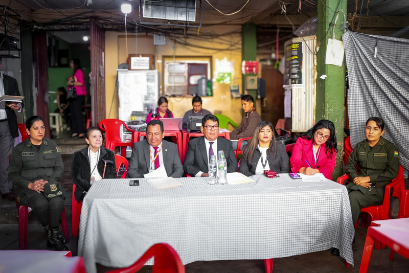 Inicia el descongestionamiento de detenidos preventivos en Cochabamba