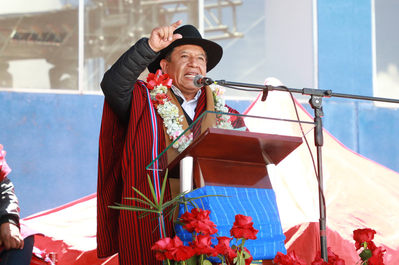 Choquehuanca considera que es necesario nuevos líderes para la segunda etapa del proceso de cambio