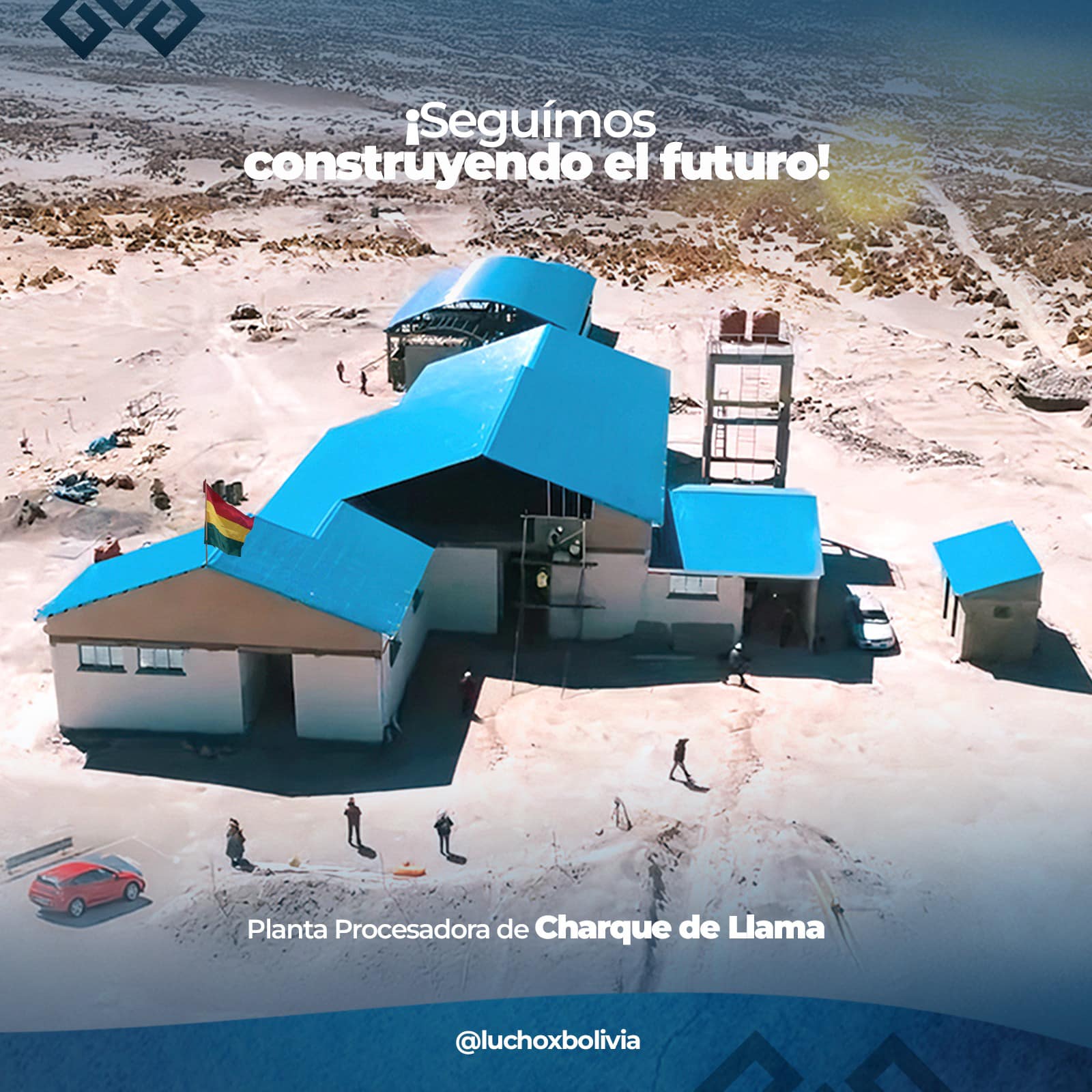 Concluye construcción de Procesadora de Charque de Llama en Oruro e ingresa a etapa final para producir