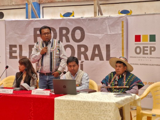 Intensifican socialización de méritos de candidatos judiciales en Potosí, Tarija y Oruro