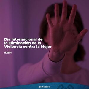 Arce asegura que el Estado tiene una deuda histórica con las mujeres que luchan por una vida libre de violencia y la memoria de las víctimas