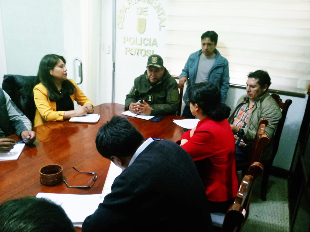 TED Potosí coordina con la Policía operativo para garantizar la seguridad en las elecciones judiciales
