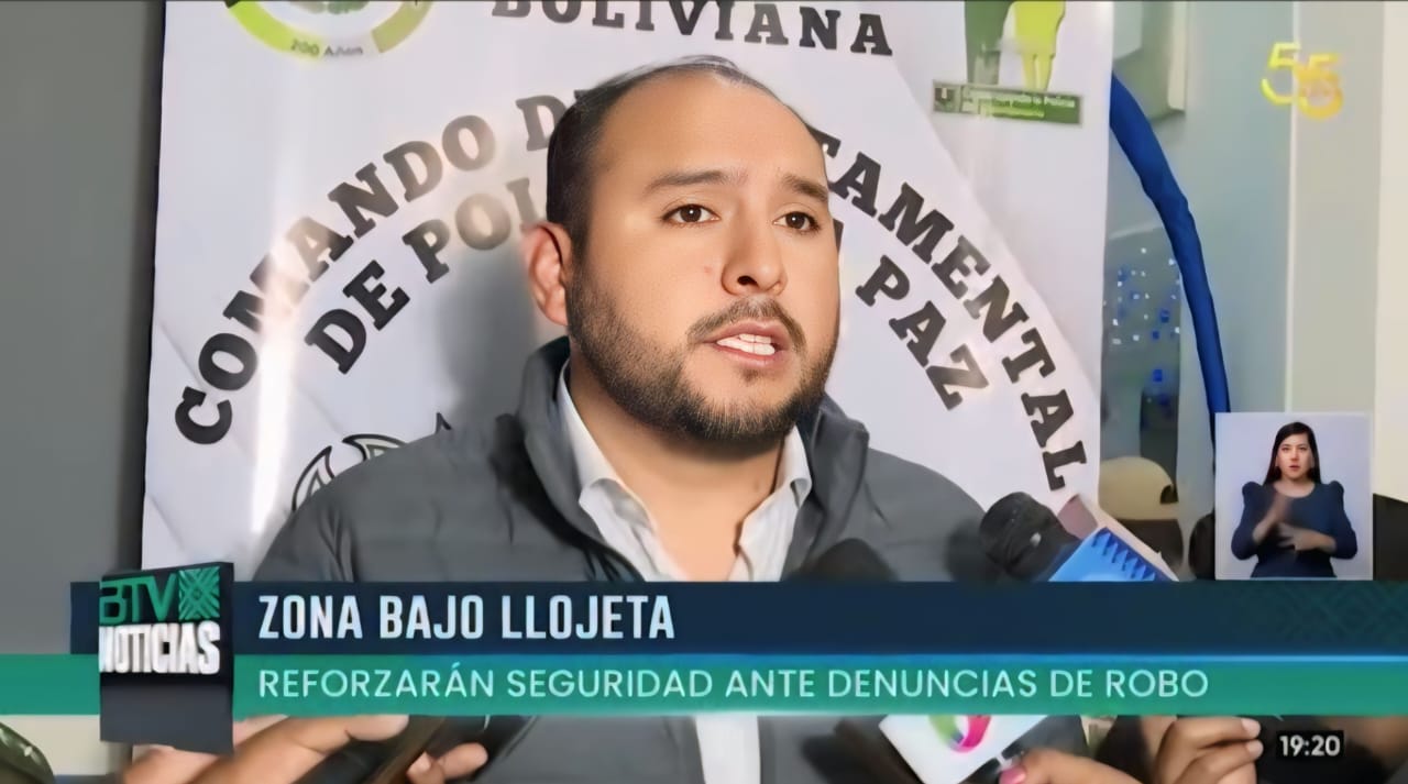 Refuerzan seguridad en Bajo Llojeta por denuncias de robo a familias afectadas