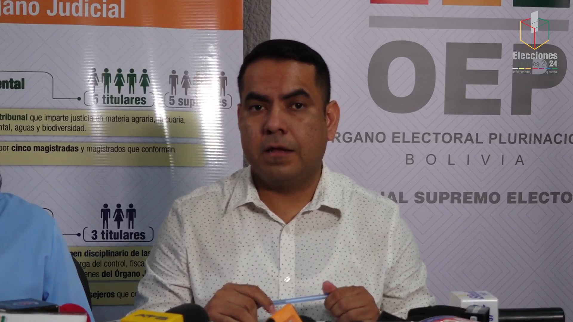 Preparativos para la judiciales ingresa a la última etapa con tres candidatos inhabilitados