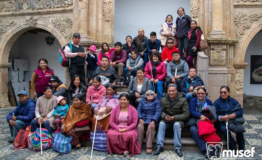 Musef busca democratizar el acceso al arte y cultura e inicia programa de visitas para personas con discapacidad