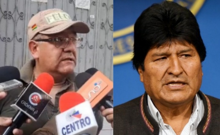 Morales recibe en sus manos notificación para declarar por denuncia de trata y estupro agravado