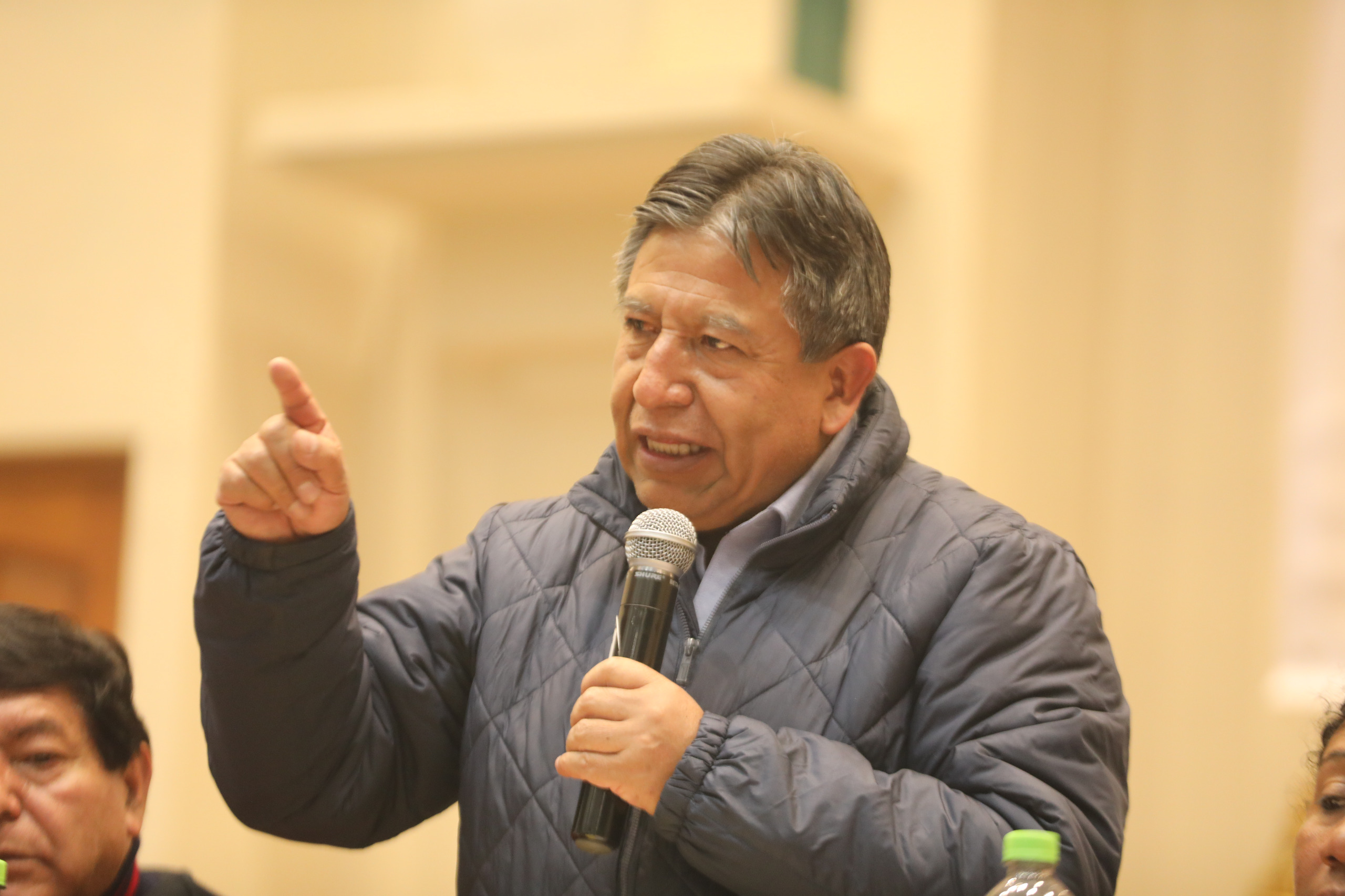 El vicepresidente David Choquehuanca. Foto: Vicepresidencia.