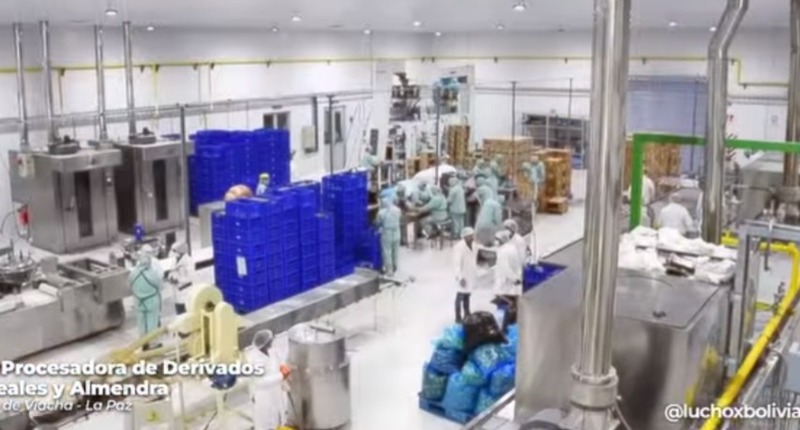 Concluye construcción de la planta procesadora de cereales y derivados de Viacha