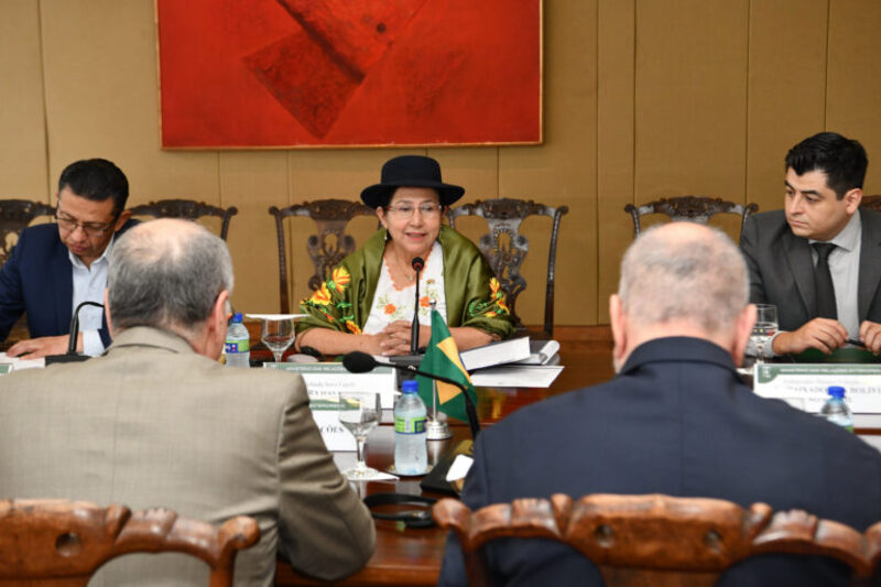Bolivia y Brasil repasan avance de acuerdos bilaterales y reafirman importancia de enfrentar de forma conjunta desastres naturales