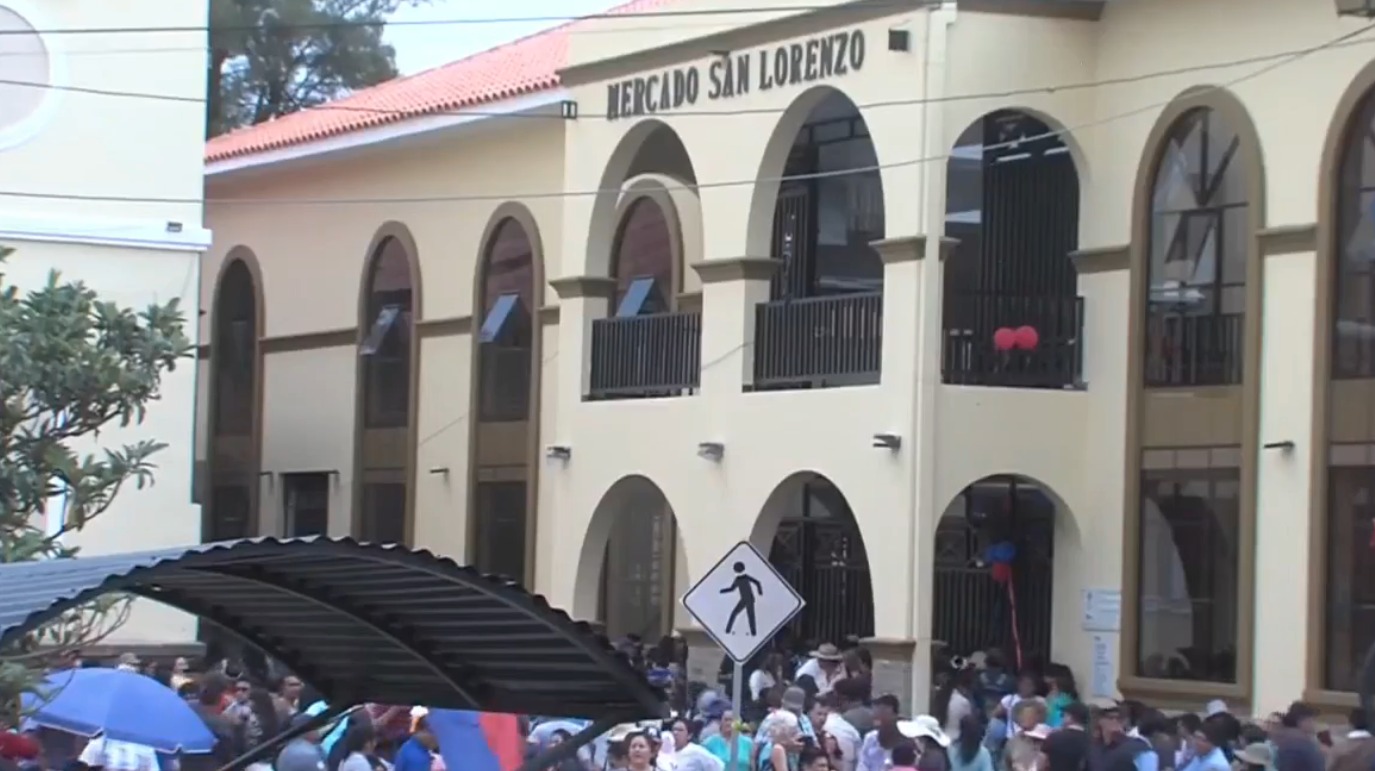 San Lorenzo estrena moderno mercado central y centro de salud con Bs 11,5 millones de inversión