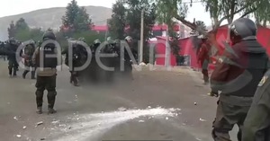 Policía pierde parte de la pierna y otros resultan con diversas heridas por explosivos durante desbloqueo en Parotani