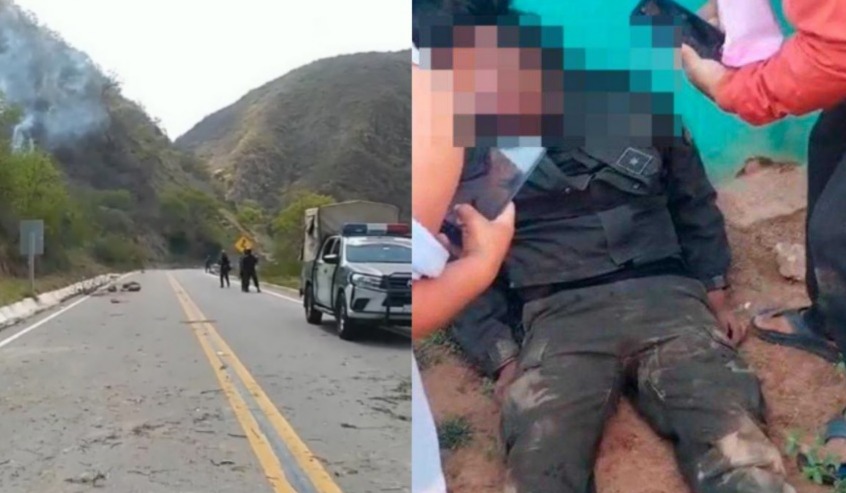 Bloqueadores evistas emboscan a la Policía y dejan heridos en Mairana