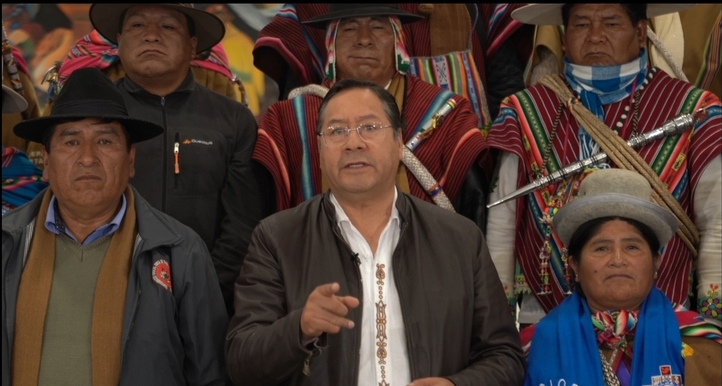 Arce a Evo: No arrastres al pueblo al enfrentamiento y a la muerte por tus caprichos y ambiciones de poder 