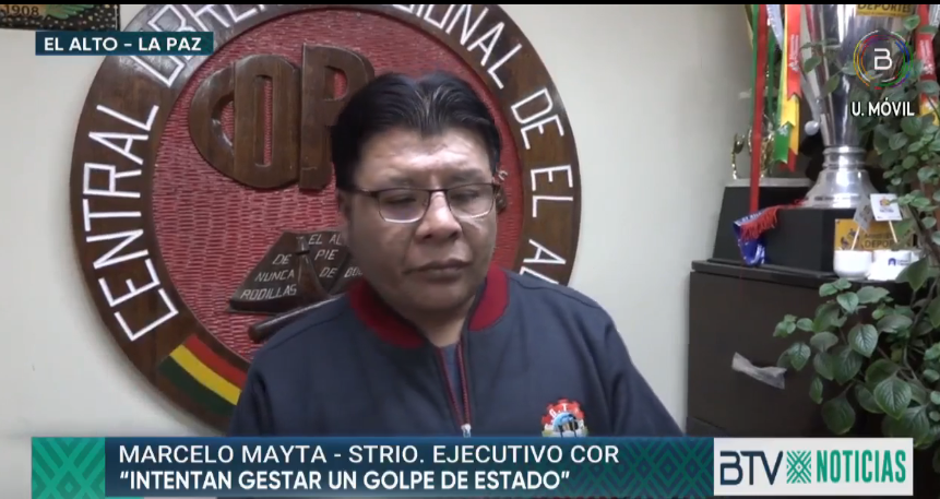 COR y Fejuve de El Alto rechazan marcha evista y denuncian que busca provocar dolor y luto