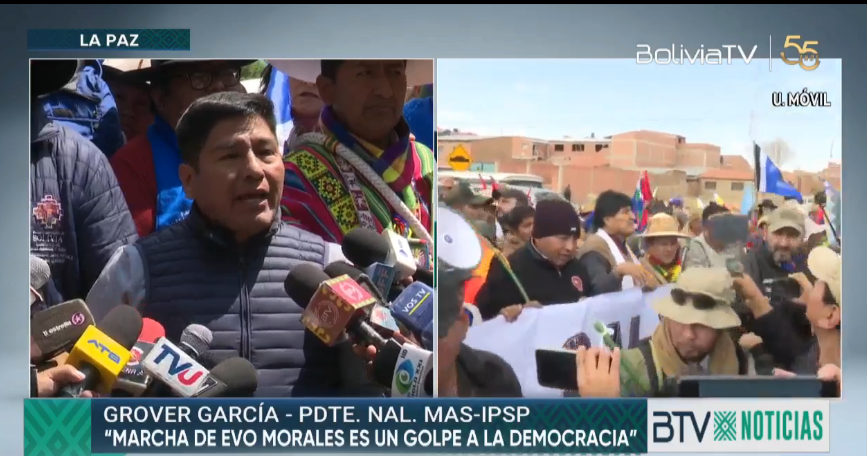 Pacto de Unidad y MAS IPSP denuncian que Evo Morales gesta un golpe de Estado y piden que se lo procese