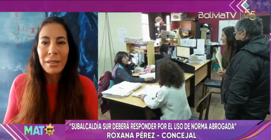 Concejala denuncia regularización de construcciones ilegales en La Paz amparadas en decreto municipal abrogado