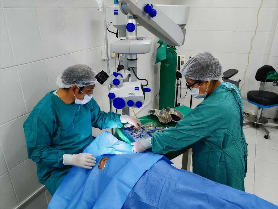  Campaña “Mira Bolivia" llega a Bermejo, Tarija y brinda 380 atenciones y 28 cirugías 