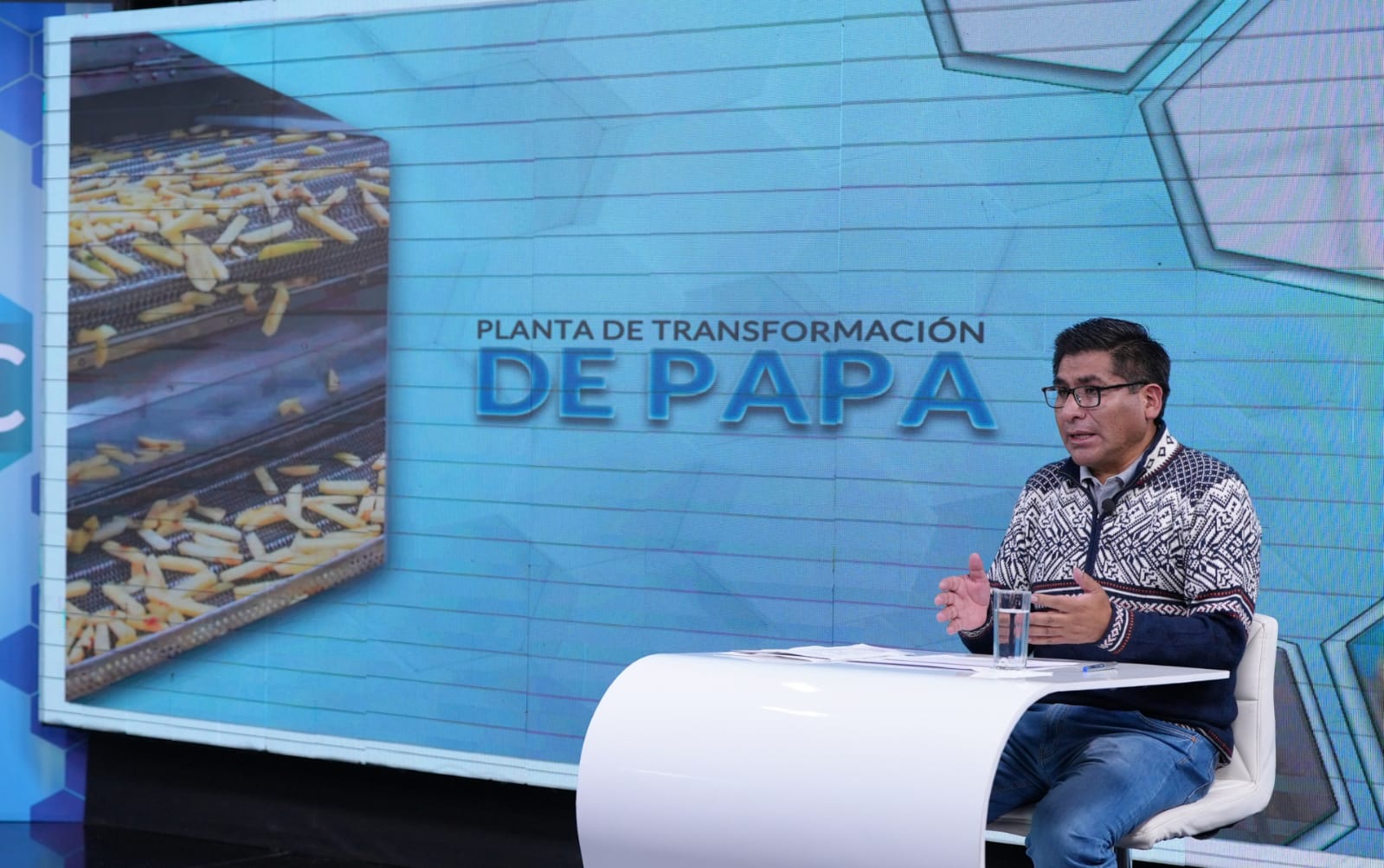 Planta procesadora de papa de El Alto contratará a los mejores profesionales de institutos tecnológicos