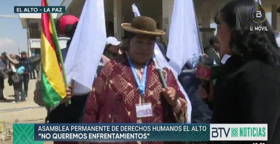 APDH insta a movilizados a acudir al diálogo para evitar confrontaciones y muertes