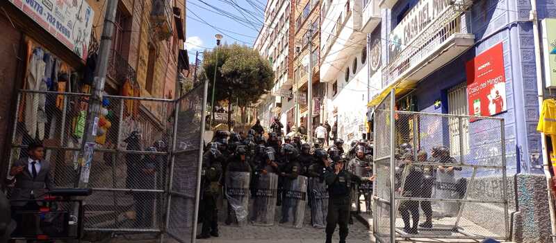 Policía hará respetar los derechos de la población y resguardará los bienes públicos ante arribo de la marcha evista
