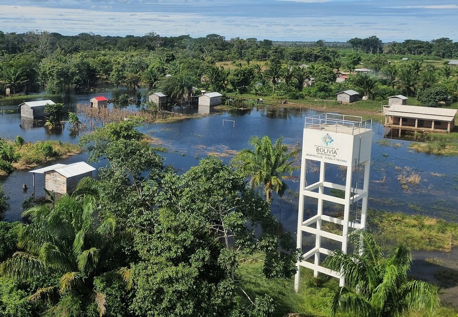 Intensas lluvias destruyen alrededor de 1.147 viviendas y afectan a más de 500.000 familias en Bolivia