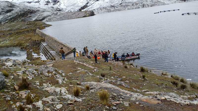 Rescatan el cuerpo sin vida de joven que cayó a la laguna Mayu en Tiquipaya