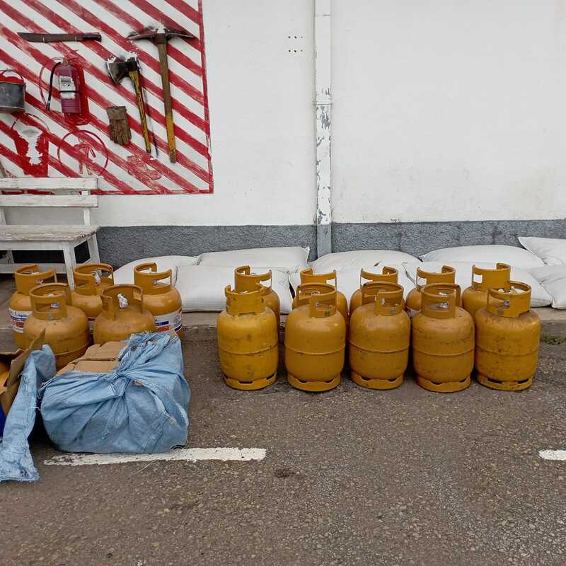 Incautan cabezas de ganado, gas licuado y bolsas de yuca con destino a Perú