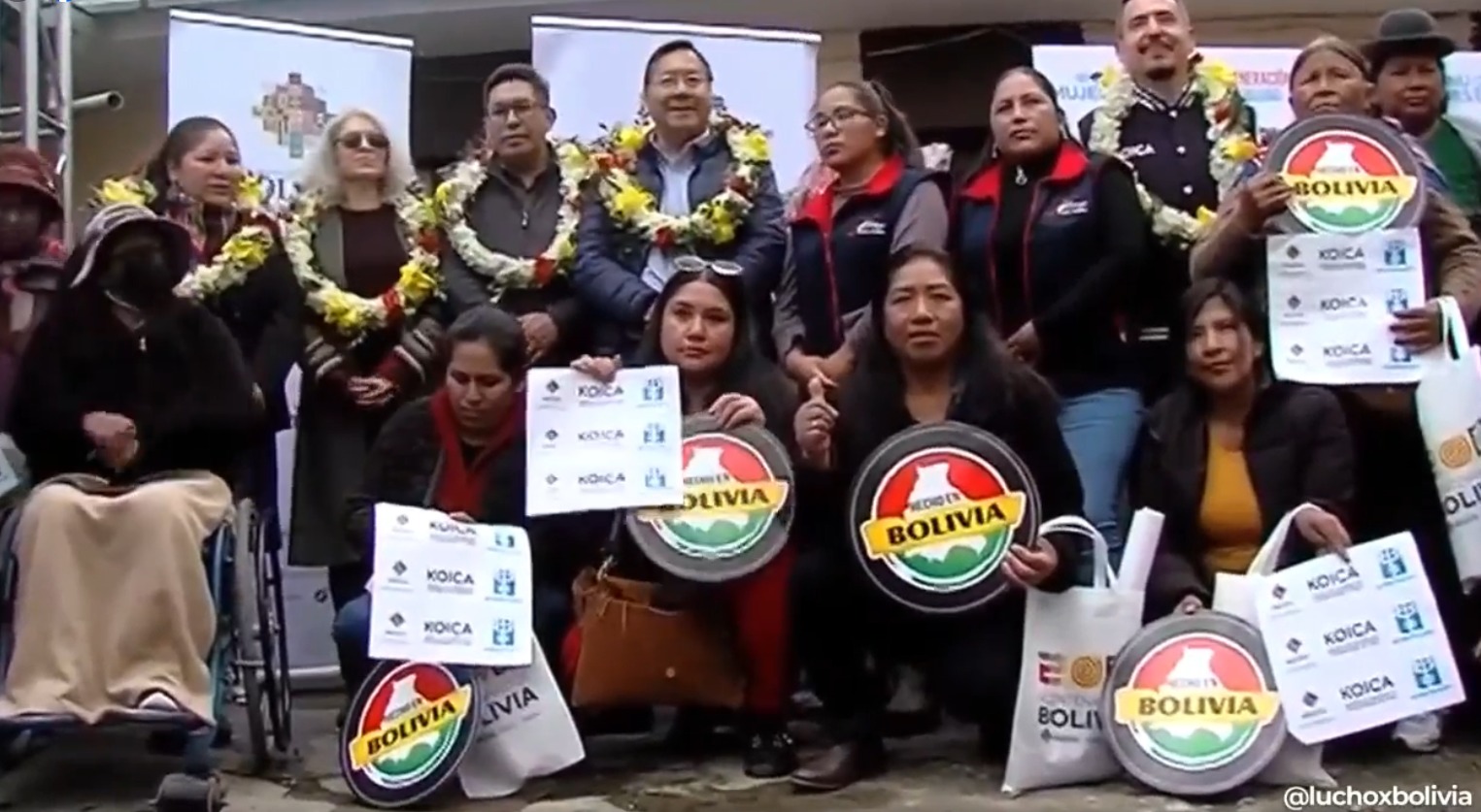 Más de 330 unidades productivas dirigidas por mujeres en La Paz y Santa Cruz se fortalecen con equipamiento y asistencia técnica