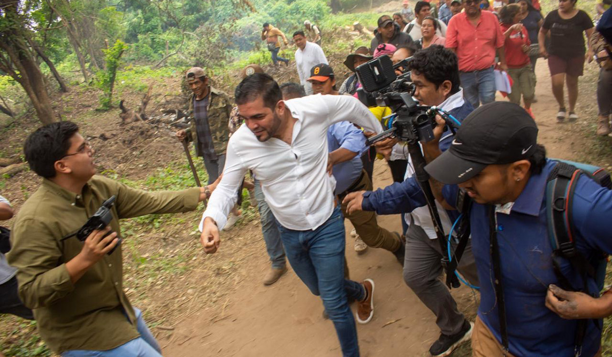 Concejales denuncian avasallamiento tras ser agredidos por el Jardín Botánico de Santa Cruz