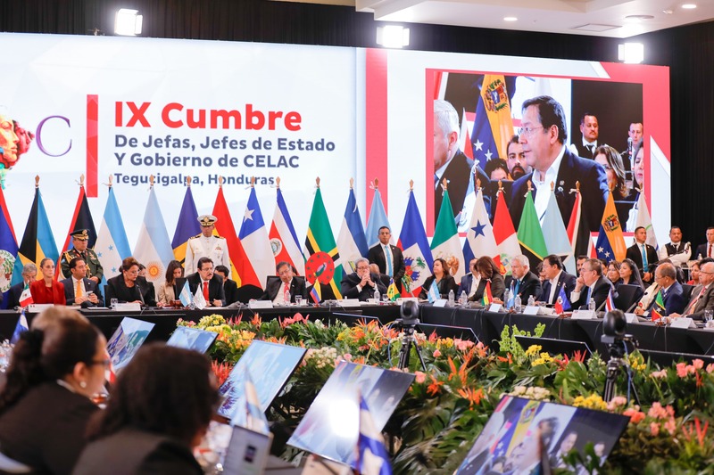 Arce plantea en la Celac una ruta crítica para fortalecer el comercio regional y lograr la estabilidad