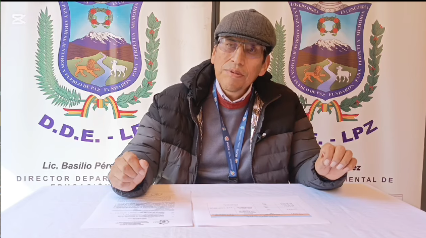 La Paz: 60% de unidades educativas pasan clases presenciales y 40% a distancia por paro del transporte