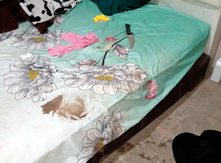 Domicilio donde ocurrió el hecho en la zona Pampa de la Isla, Santa Cruz. Foto: Felcc Santa Cruz