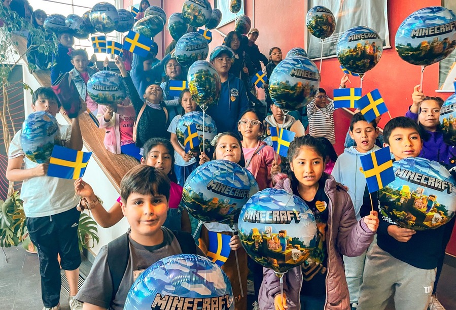 Niños apasionados por la robótica y tecnología participaron de sesión cinematográfica para realzar su creatividad