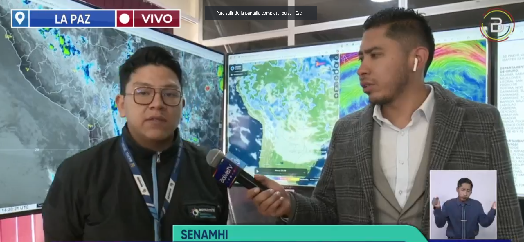 Senamhi pronostica descenso de temperaturas y heladas en La Paz, Oruro y Potosí