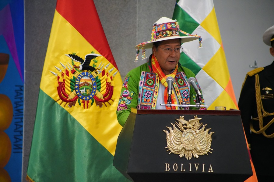 Arce asegura que el Estado Plurinacional está en riesgo y que mucha gente no quiere democracia