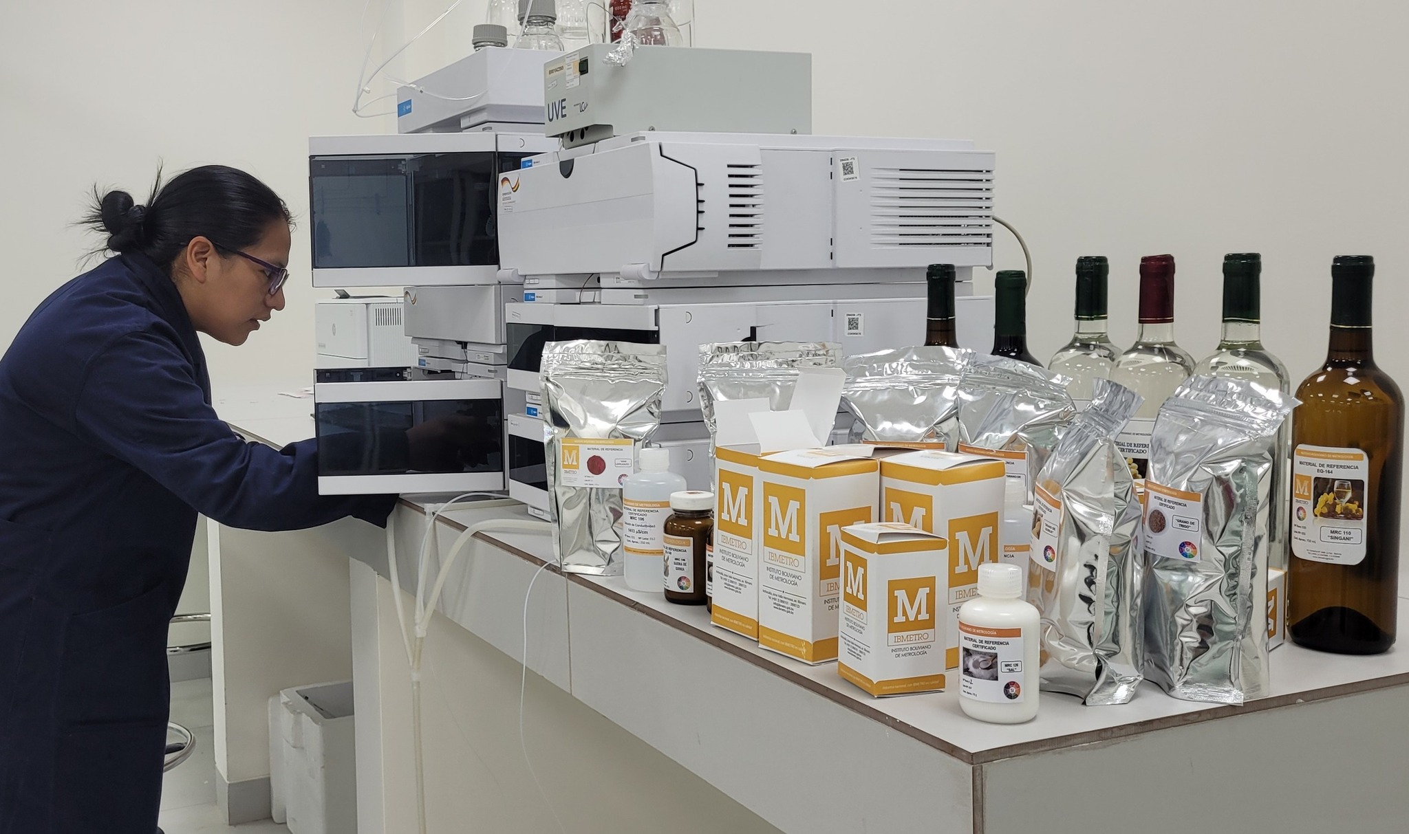 Expertos internacionales reconocen la alta exactitud de los servicios del Instituto Boliviano de Metrología (Ibmetro) en el sector humedad. Foto: Ibmetro