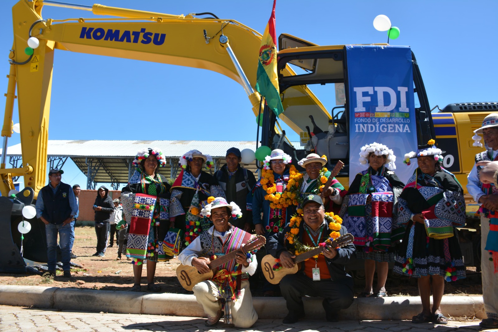 Gobierno nacional fortalece y potencializa la producción agrícola de papa, maíz, trigo, cebada y arveja en el municipio de Ckochas, Potosí. Foto: FDI
