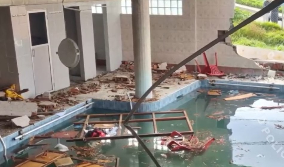Policía confirma explosión en sauna-piscina de Alto Pampahasi, evalúan estado del inmueble