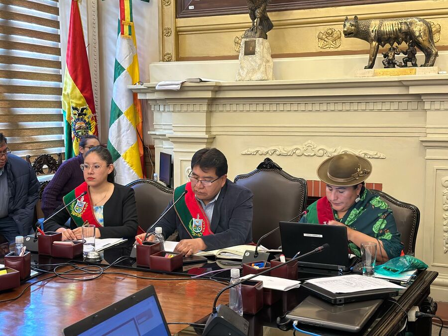 Eligen a Lucio Quispe como presidente del Concejo Municipal de La Paz