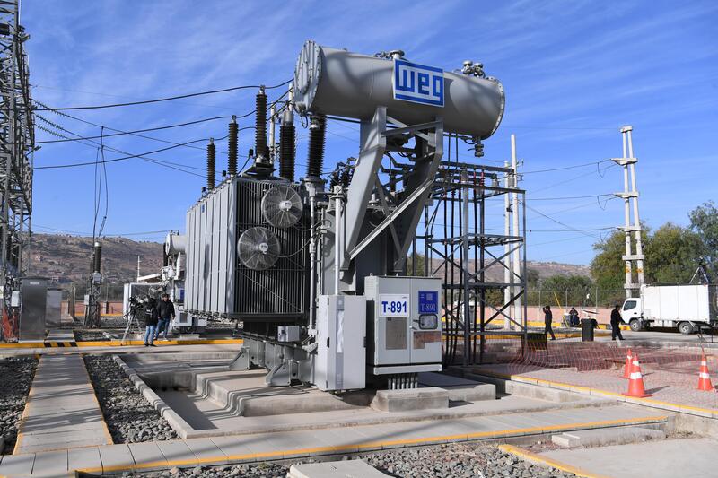 En Cochabamba aseguran suministro de energía a tres municipios y conexión exclusiva para el Tren Metropolitano 