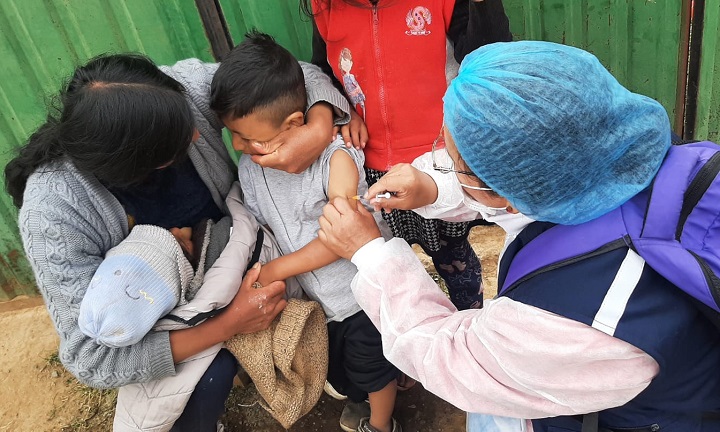 Bolivia registra 205 casos de sarampión, Salud pide coadyuvar en los esfuerzos para contener la enfermedad