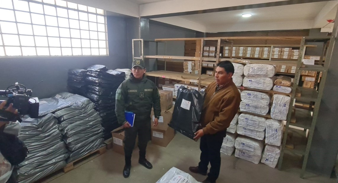 TED de La Paz llevará maletas electorales a zonas inaccesibles por vía aire y ríos a través de Perú