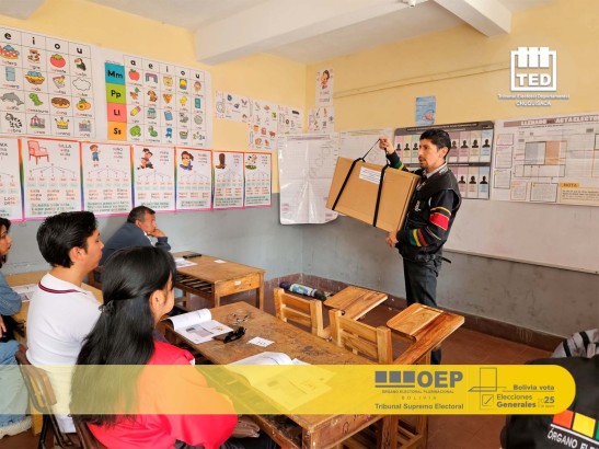 En Santa Cruz empieza capacitación de jurados electorales para las elecciones